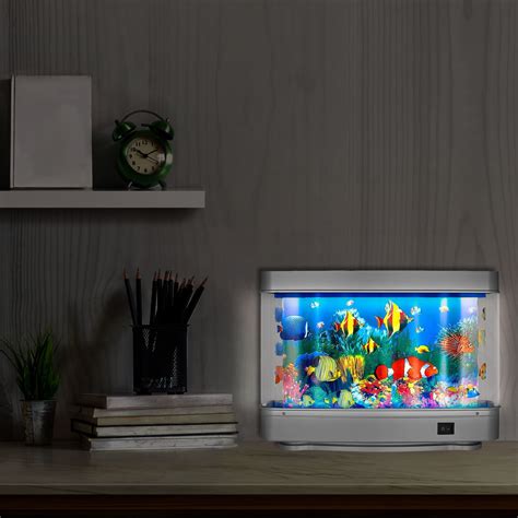 fish tank lamp|Lightahead Sensory Artificial Aquarium Lamp – LED Virtual Fake Fish .